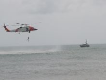 Witness a Coast Guard re-enactment at American Heroes Day.