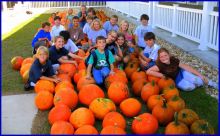 Pick out a pumpkin at the NHES Pumpkin Fair on Saturday.