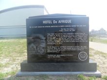 This new monument on Hatteras will be dedicated on Thursday.