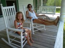Relaxing on Ocracoke Island