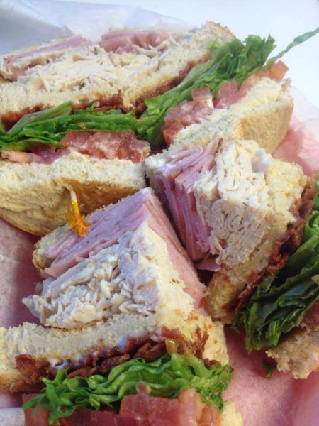 Fig Tree Bakery And Deli And Sweet Tooth, Traditional Club Sandwich