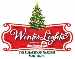 Elizabethan Gardens, WinterLights with Santa