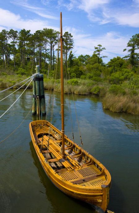 Silver Chalice 16th Century Boat Roanoke Island Festival - 