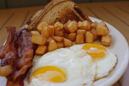 Atlantic Coast Café Hatteras Island, Hearty Breakfast Plate
