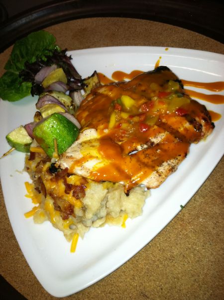 Open Water Grill: Hatteras Restaurant Avon NC, Salmon Grill