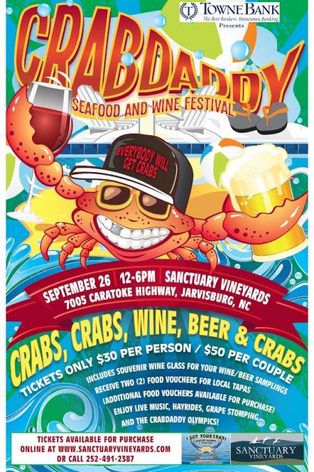 Cotton Gin, Crabdaddy Seafood and Wine Festival