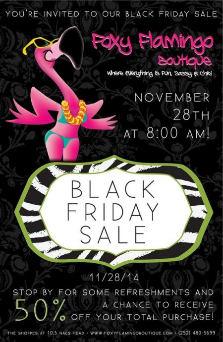 Foxy Flamingo Boutique, Black Friday Sale