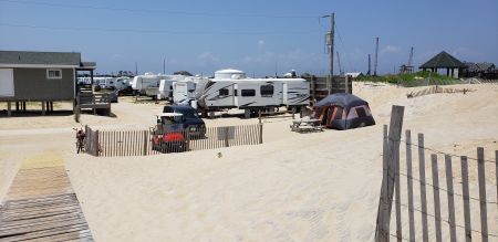 North Beach Campground, RV/Van Sites (50amp)