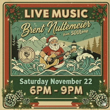Stormy Seas Bottle Shop, Live Music with Brent Nultemeier