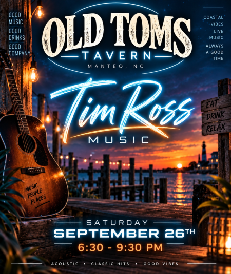Old Tom's Beer, Wine & Provisions, Live Music by Tim Ross