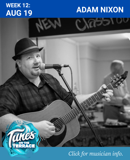 Outlets Nags Head, Tunes on the Terrace: Adam Nixon