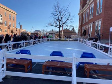 Wanchese Marina, Ice Skating