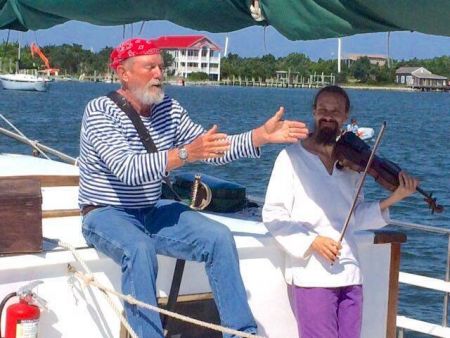 Ocracoke Alive, Dockside Talk aboard the Skipjack Wilma Lee: Pirate Tales & Fiddling