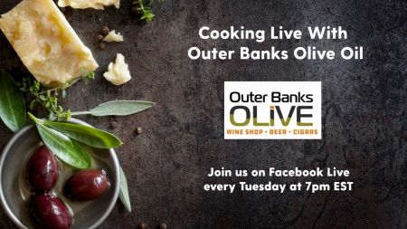 Outer Banks Olive Oil Co., Cooking Live with Laura & Phil