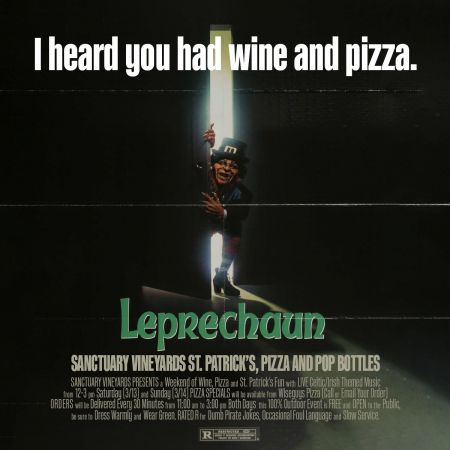 Sanctuary Vineyards, ST. PAT'S PIZZA & POP BOTTLES