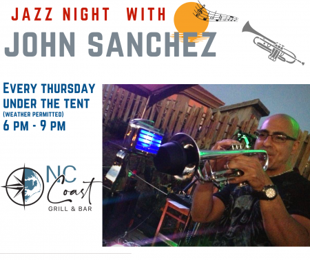NC Coast Grill & Bar, Jazz with John Sanchez