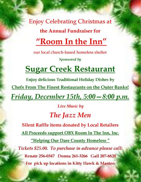 OBX Events, Outer Banks Room in the Inn Annual Fundraiser