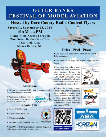 Dare County Radio Control Flyers, Outer Banks Festival of Model Aviation