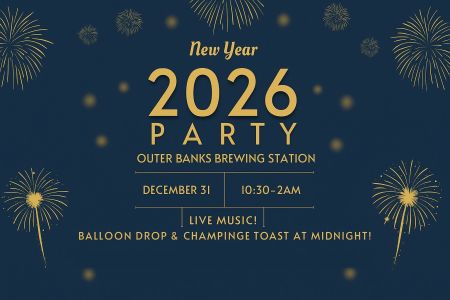 Outer Banks Brewing Station, New Year's Eve Party