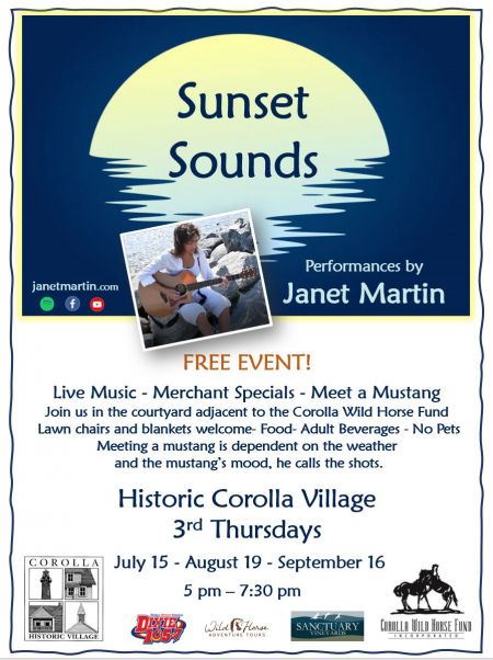 Corolla Wild Horse Fund, Sunset Sounds