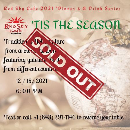 Red Sky Casual Dining & Cocktails, Dinner & Drink Series: 'Tis the Season