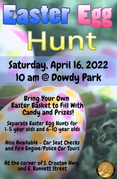 Town of Nags Head, Town of Nags Head Police Department Easter Egg Hunt