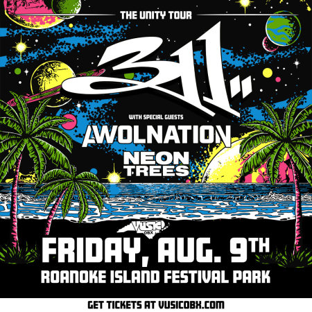 VusicOBX, 311 with Awolnation & Neon Trees