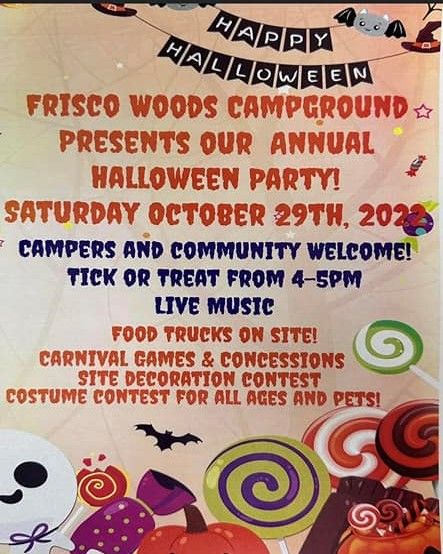 OBX Events, Halloween Party at Frisco Woods Campground