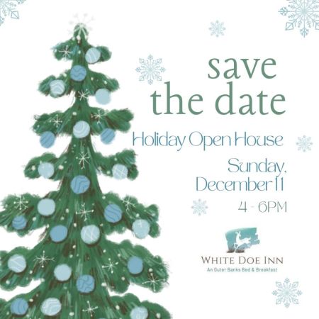 OBX Events, White Doe Inn Annual Holiday Open House