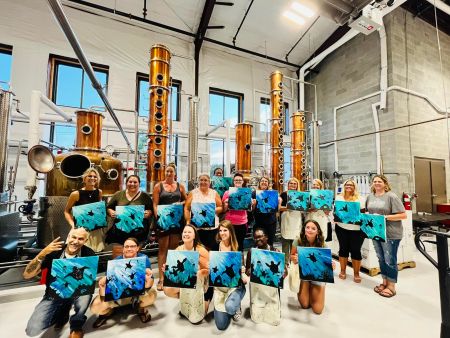 Buffalo City Distillery, Paint & Sip