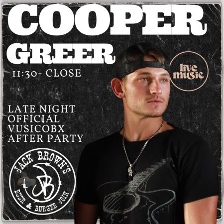 VusicOBX, Jake Owen After Party with Cooper Greer
