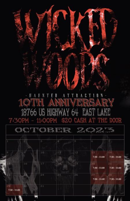 Wicked Woods Haunted Attraction, Wicked Woods Haunted Attraction