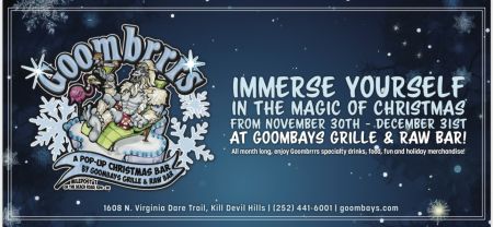 Goombays Grille & Raw Bar, Goombrrrs Pop-Up Christmas Bar