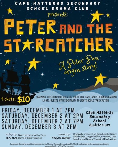 Cape Hatteras Secondary School, Peter and the Starcatcher