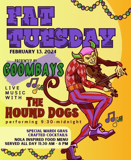 Goombays Grille & Raw Bar, Fat Tuesday | Mardi Gras Celebration