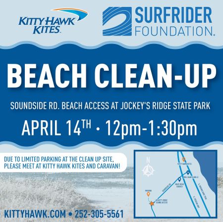 Kitty Hawk Kites, Surfrider Foundation Beach Cleanup