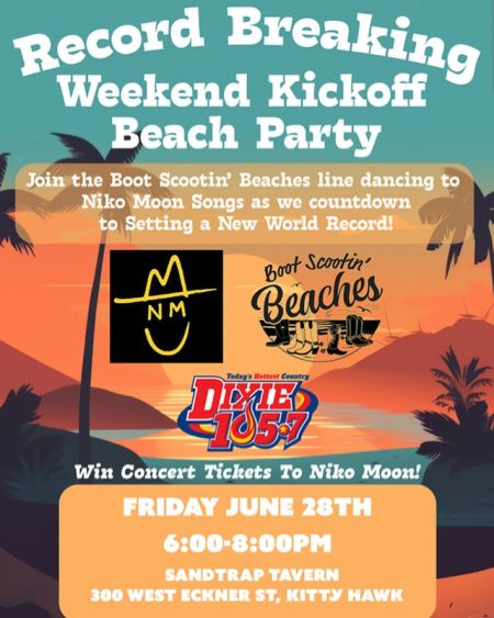 Sandtrap Tavern, Weekend Kickoff Beach Party