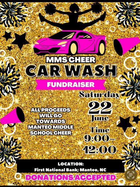 Manteo Middle School, MMS Cheer Car Wash
