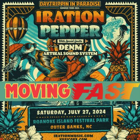 VusicOBX, IRATION: Daytrippin’ In Paradise Summer Tour