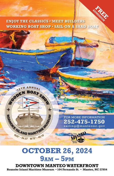 Roanoke Island Maritime Museum, 9th Annual Wooden Boat Show