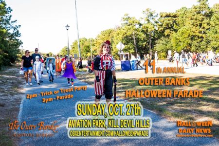 OBX Events, Outer Banks Halloween Parade of Costumes