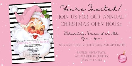Foxy Flamingo Boutique, Holiday Open House