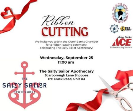 Outer Banks Chamber of Commerce, Ribbon Cutting: The Salty Sailor Apothecary