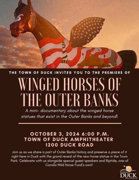 Duck Town Park, Winged Horses of the Outer Banks