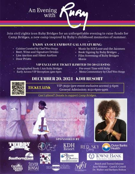 NC Coast Grill & Bar, An Evening with Ruby Bridges at KDH Resort