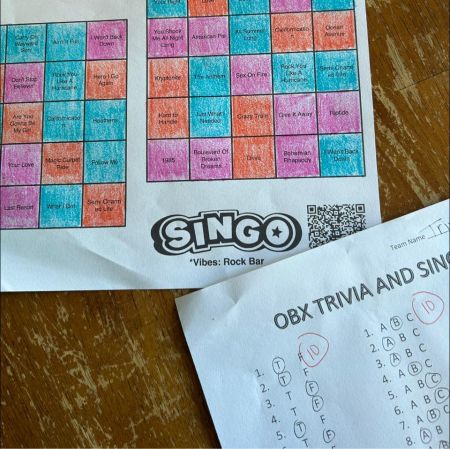 Stripers Bar and Grille Manteo, OBX Trivia & Singo