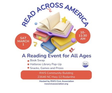 Rodanthe-Waves-Salvo Community Building, Read Across America Celebration