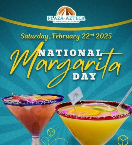 Plaza Azteca, National Margarita Day
