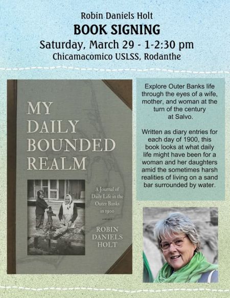 Chicamacomico Life-Saving Station, Robin Daniels Holt Book Signing
