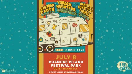 Live From OBX, Railroad Earth, Daniel Donato’s Cosmic Country, Yonder Mountain String Band